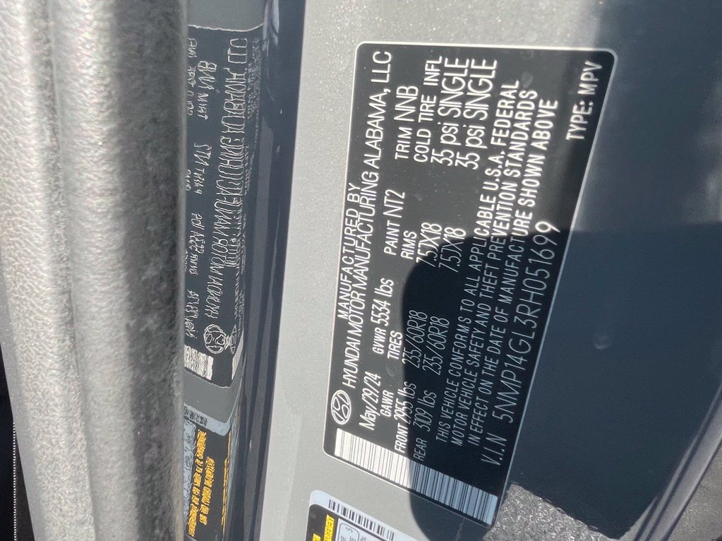 Certified 2024 Hyundai Santa Fe SE FWD image 36