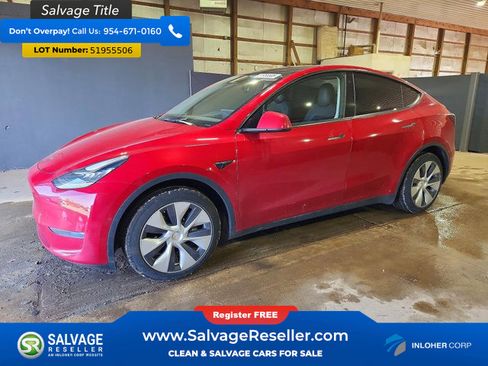 Used 2022 Tesla Model Y Long Range AWD/4WD image 1