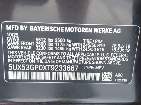Used 2026 BMW X3 xDrive30i w/ Convenience Package AWD/4WD image 26