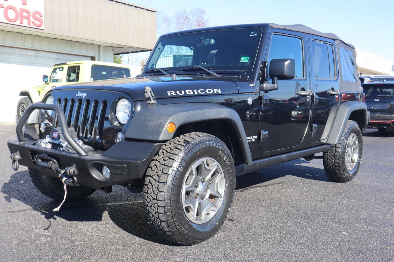 Used 2014 Jeep Wrangler Unlimited Rubicon w/ Connectivity Group AWD/4WD image 21