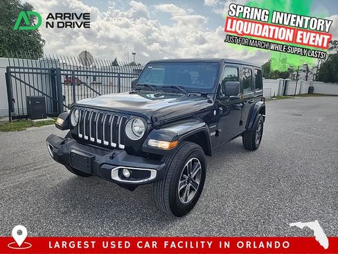 Used 2023 Jeep Wrangler Sahara image 1