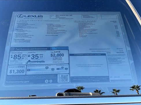 New 2026 Lexus RX 450h Luxury image 22