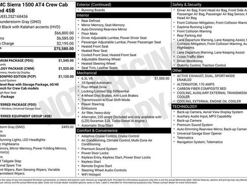 Used 2025 GMC Sierra 1500 AT4 w/ AT4 Premium Package image 49