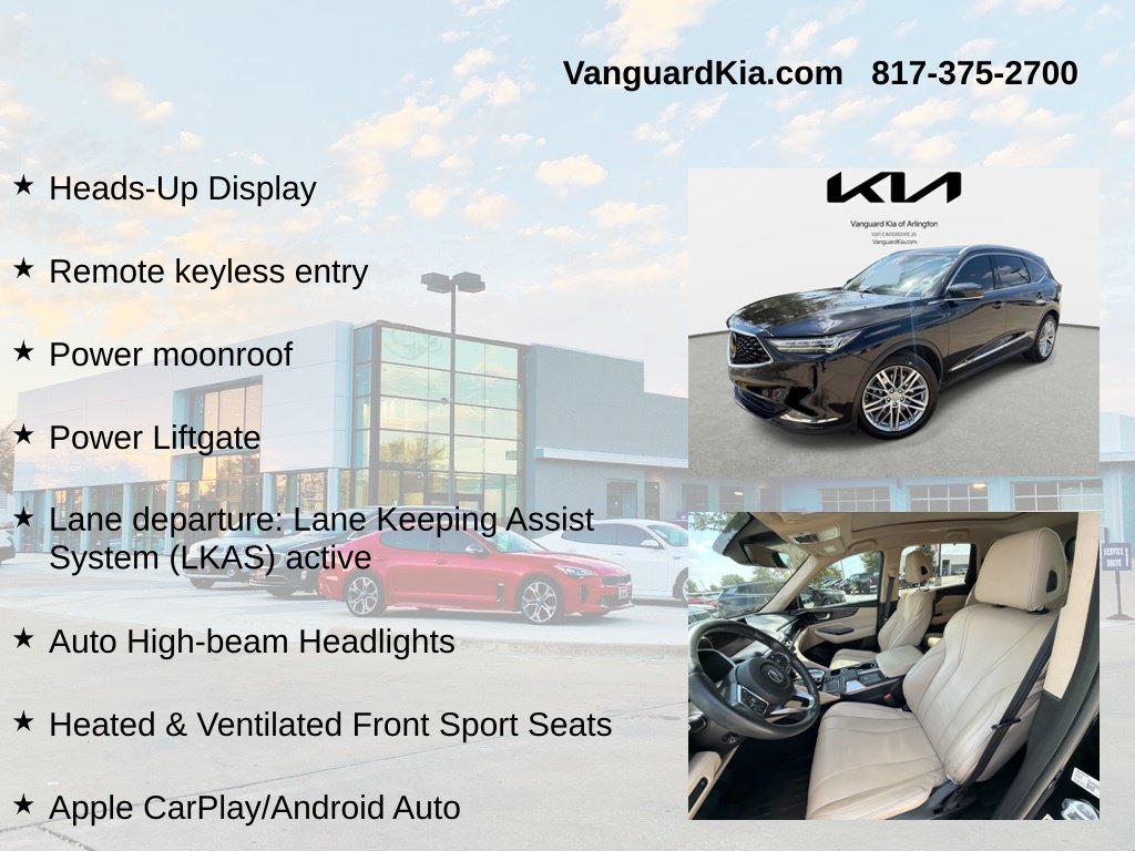 Used 2023 Acura MDX w/ Advance Package AWD/4WD image 12