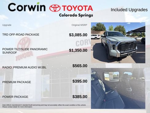 Used 2022 Toyota Tundra Limited w/ TRD Off-Road Package AWD/4WD image 8