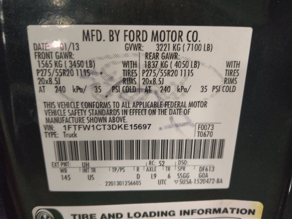 Used 2013 Ford F150 XLT w/ Luxury Equipment Group RWD image 33