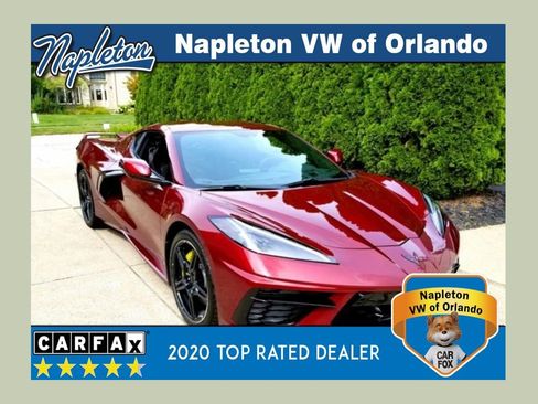 Used 2020 Chevrolet Corvette Stingray Preferred Cpe w/ 2LT Preferred Equipment Group image 1