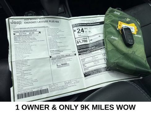 Used 2020 Jeep Cherokee Latitude Plus AWD/4WD image 38