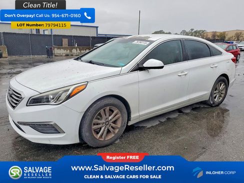 Used 2015 Hyundai Sonata SE w/ Option Group 09 image 1
