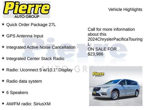 Used 2024 Chrysler Pacifica Touring-L FWD image 7
