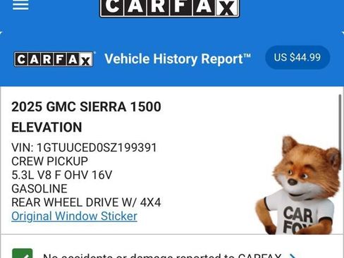 Used 2025 GMC Sierra 1500 Elevation w/ Elevation Premium Package image 4