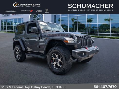 Certified 2022 Jeep Wrangler Rubicon AWD/4WD image 1