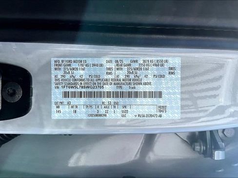 New 2025 Ford F150 Lightning Lariat AWD/4WD image 8