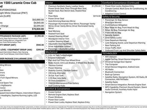 Used 2025 RAM 1500 Laramie w/ Sport Appearance Package AWD/4WD image 13