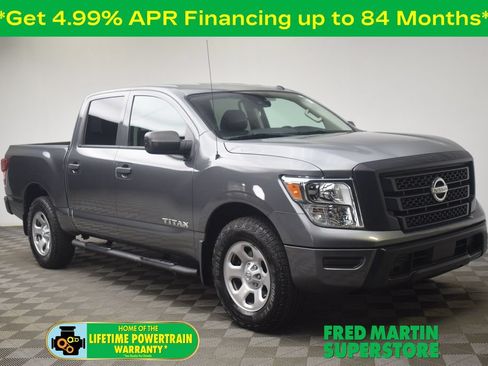 Used 2021 Nissan Titan S w/ S Utility Package AWD/4WD image 1