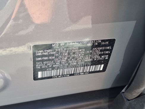 Used 2026 Subaru Outback Touring XT w/ Touring Package AWD/4WD image 34