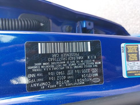 Certified 2024 Hyundai Elantra N Line FWD image 37