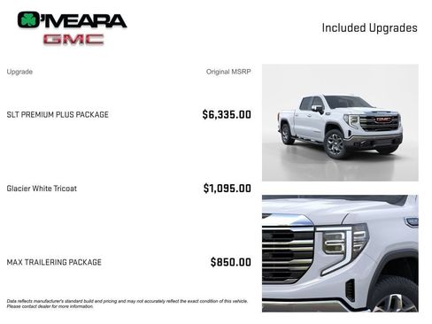New 2026 GMC Sierra 1500 SLT w/ SLT Premium Plus Package AWD/4WD image 4