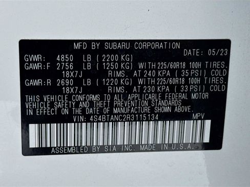 Used 2024 Subaru Outback Limited image 33