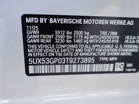 New 2026 BMW X3 xDrive30 w/ Premium Package image 44