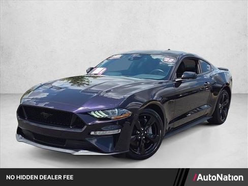 Used 2022 Ford Mustang GT Premium w/ Black Accent Package RWD image 1