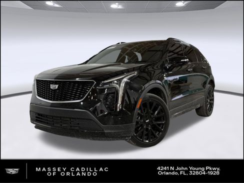 Certified 2023 Cadillac XT4 Sport w/ LPO, Onyx Lite Package AWD/4WD image 1