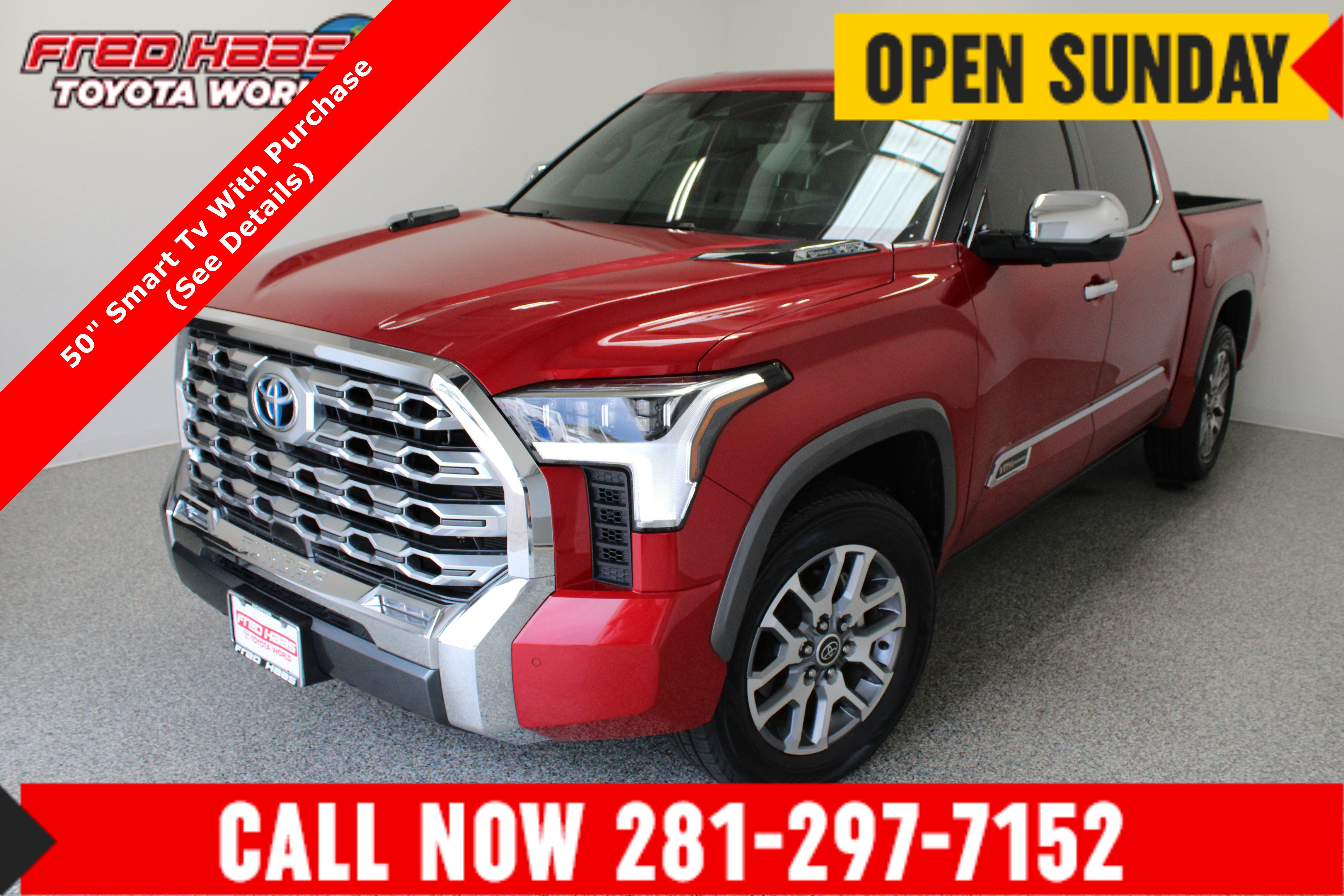 Used 2023 Toyota Tundra 1794 Edition AWD/4WD image 1