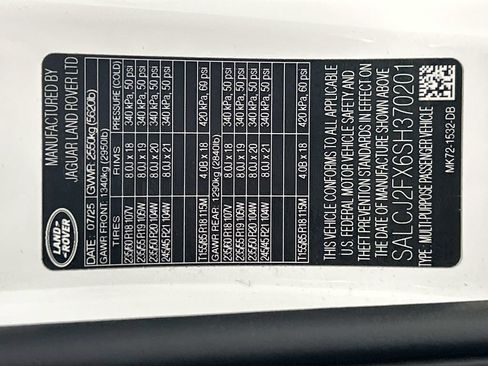 Certified 2025 Land Rover Discovery Sport S AWD/4WD image 34