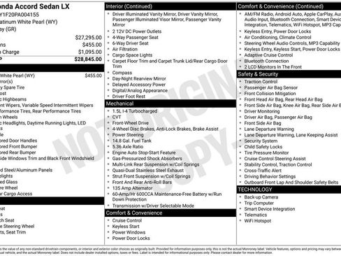 Used 2023 Honda Accord LX image 17