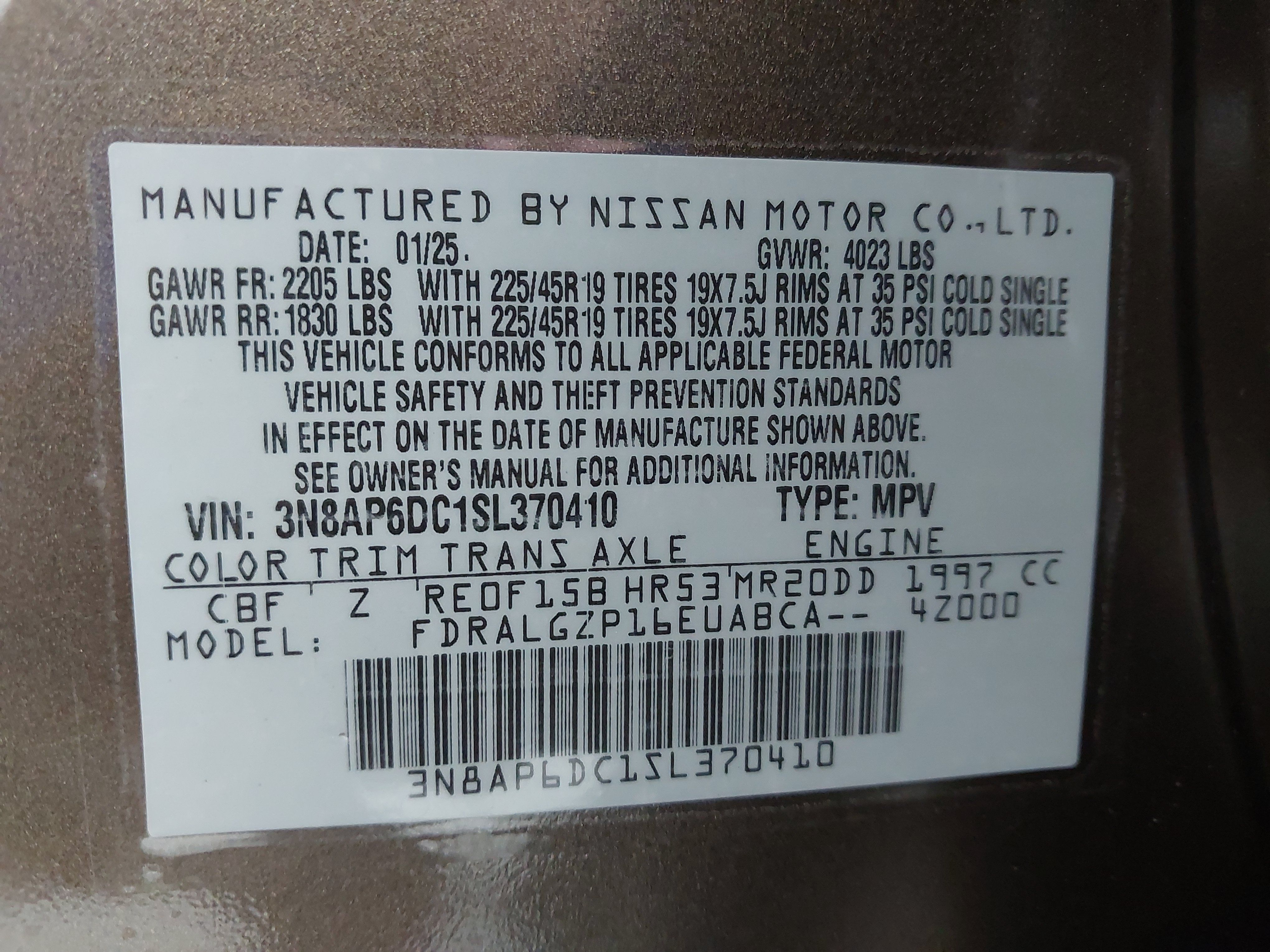 Used 2025 Nissan Kicks SR w/ SR Premium Package FWD image 34