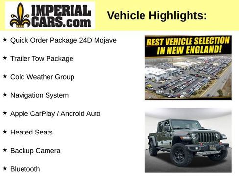 Used 2023 Jeep Gladiator Mojave w/ Cold Weather Group image 7