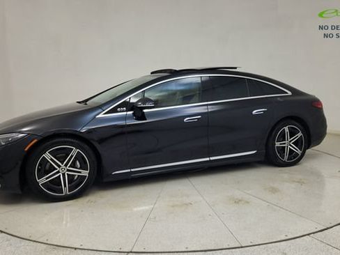 Used 2023 Mercedes-Benz EQS 450+ 4MATIC Sedan w/ Manufactur Interior Package image 5