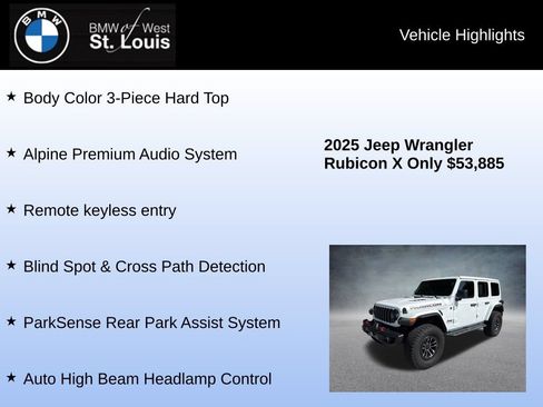 Used 2025 Jeep Wrangler Unlimited Rubicon AWD/4WD image 16