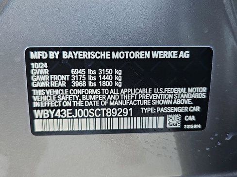 New 2025 BMW i7 eDrive50 image 39