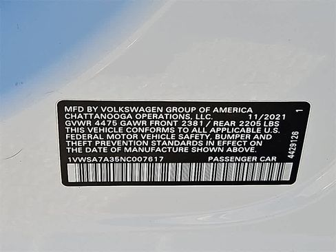 Used 2022 Volkswagen Passat 2.0T SE image 25