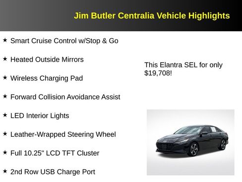 Used 2023 Hyundai Elantra SEL w/ Convenience Package FWD image 12