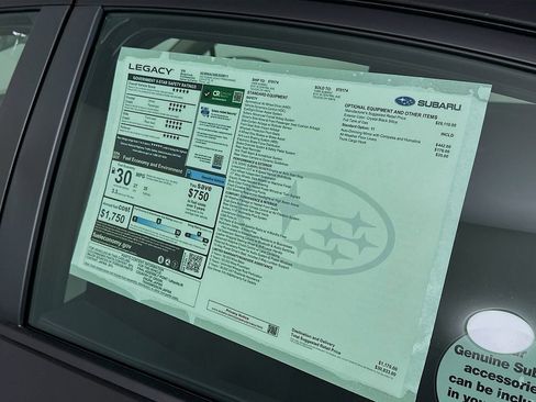 New 2025 Subaru Legacy Premium image 12