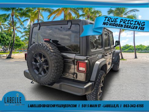 Used 2022 Jeep Wrangler Unlimited Sport AWD/4WD image 2