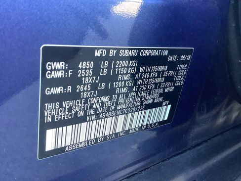Used 2019 Subaru Outback 3.6R Limited w/ Popular Package #2 AWD/4WD image 21