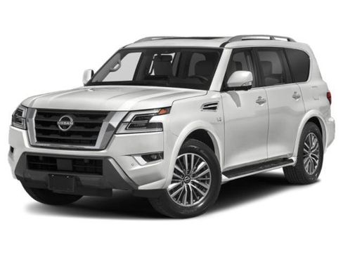 Used 2022 Nissan Armada SL w/ Captain's Chairs Package AWD/4WD image 1