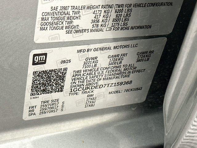 Used 2026 Chevrolet Silverado 1500 LT AWD/4WD image 36