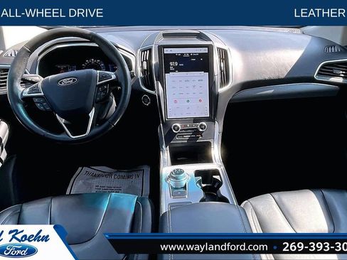 Used 2021 Ford Edge Titanium w/ Cargo Accessory Package FWD image 16