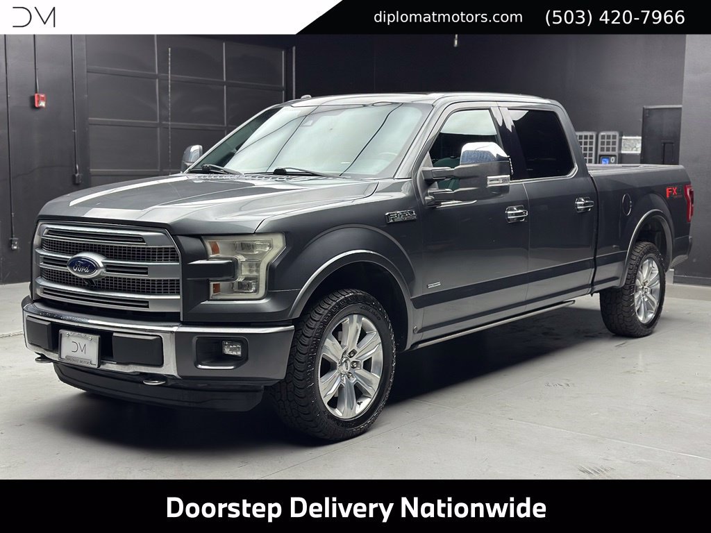 Used 2016 Ford F150 Platinum w/ Equipment Group 701A Luxury AWD/4WD image 1