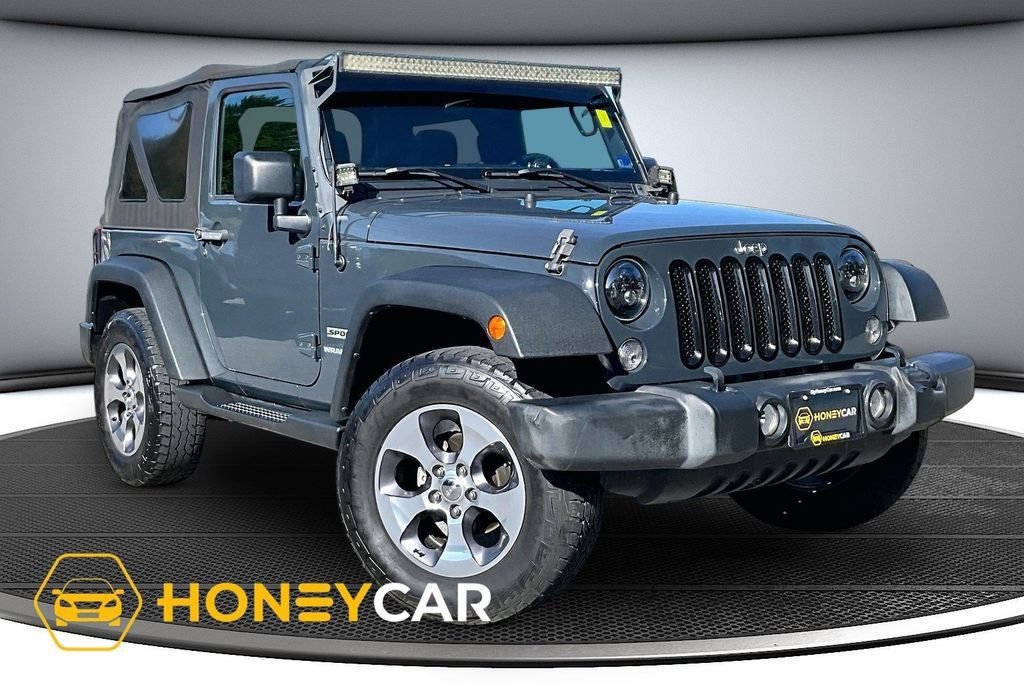 Used 2017 Jeep Wrangler Sport w/ Connectivity Group AWD/4WD image 1