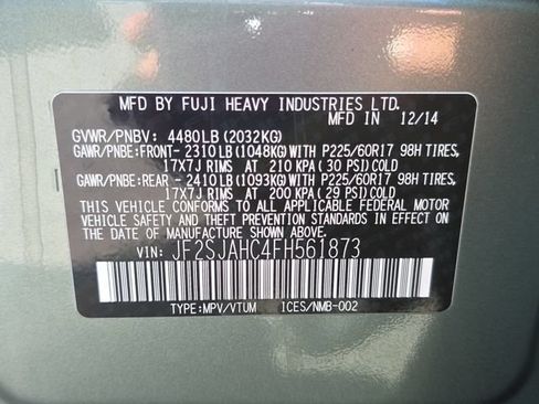 Used 2015 Subaru Forester 2.5i Limited w/ Popular Package #1 AWD/4WD image 25