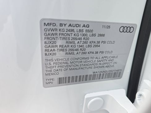 New 2025 Audi Q5 Premium Plus image 34