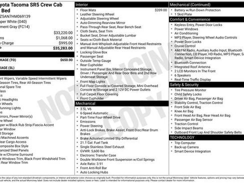 Certified 2017 Toyota Tacoma SR5 w/ Tow Package image 24