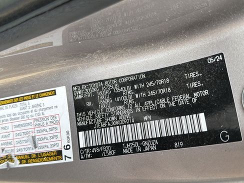 Used 2024 Toyota Land Cruiser 1958 AWD/4WD image 25