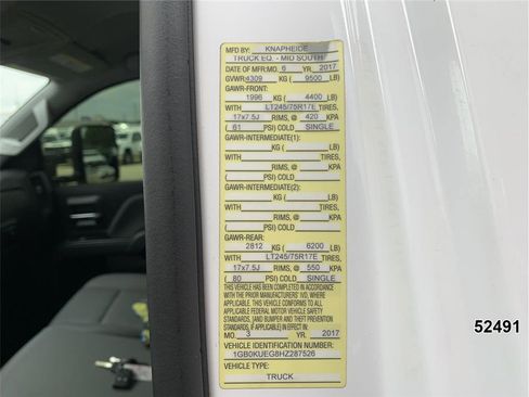 Used 2017 Chevrolet Silverado 2500 W/T w/ WT Convenience Package image 15