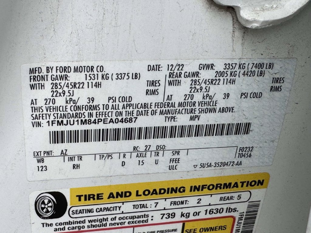 Used 2023 Ford Expedition Platinum AWD/4WD image 30